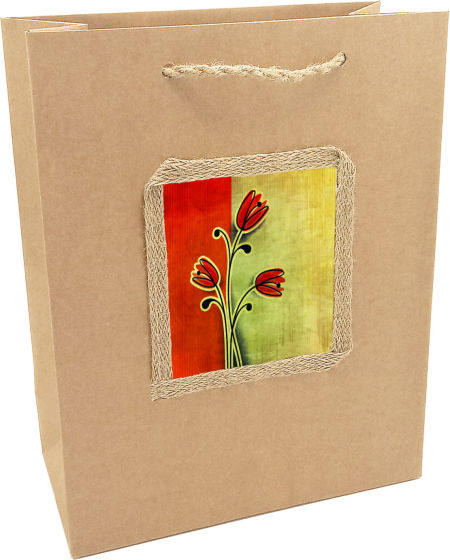 Torebka prezentowa ozdobna - K-1003