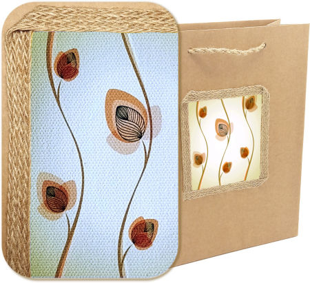 Torebka prezentowa ozdobna - K-1010