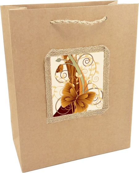 Torebka prezentowa ozdobna - K-1005