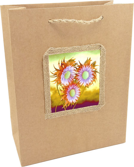 Torebka prezentowa ozdobna - K-1008