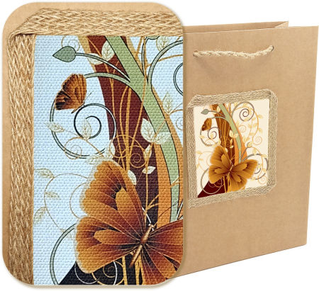 Torebka prezentowa ozdobna - K-1005