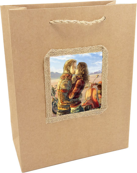 Torebka prezentowa ozdobna - L-1001