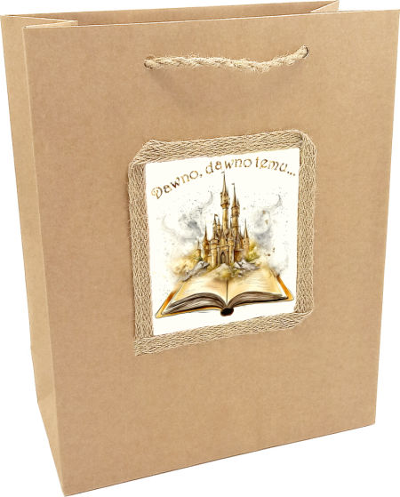 Torebka prezentowa ozdobna - na książkę - KA-103
