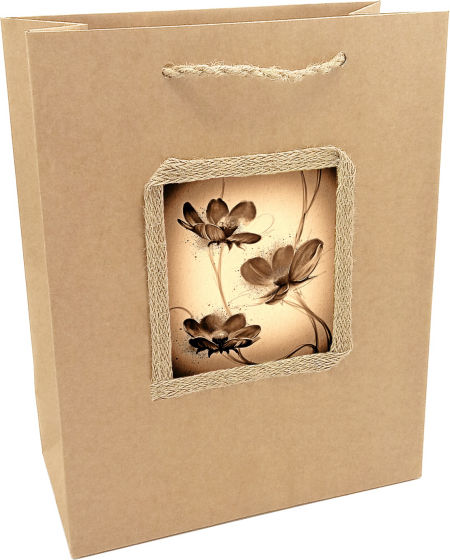 Torebka prezentowa ozdobna - K-1007