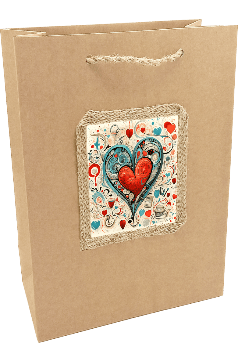 Prezentacja formatu A4 torebki kraft Cluster One